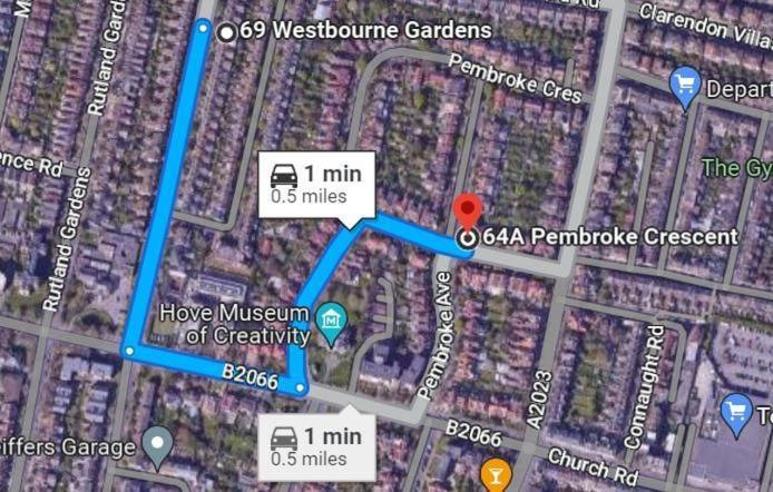 Charming 2 Bedroom Flat In Central Hove With Free Parking Екстериор снимка